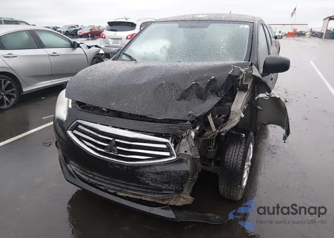 2017 Mitsubishi Mirage G4 Es from USA, damaged, VIN ML32F3FJ6HH000481